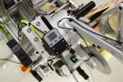 Etikettieranlage Geset 314 ZDT digitale Anzeige klein