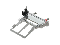 Wipe-on afgiftelepel, pneumatisch
