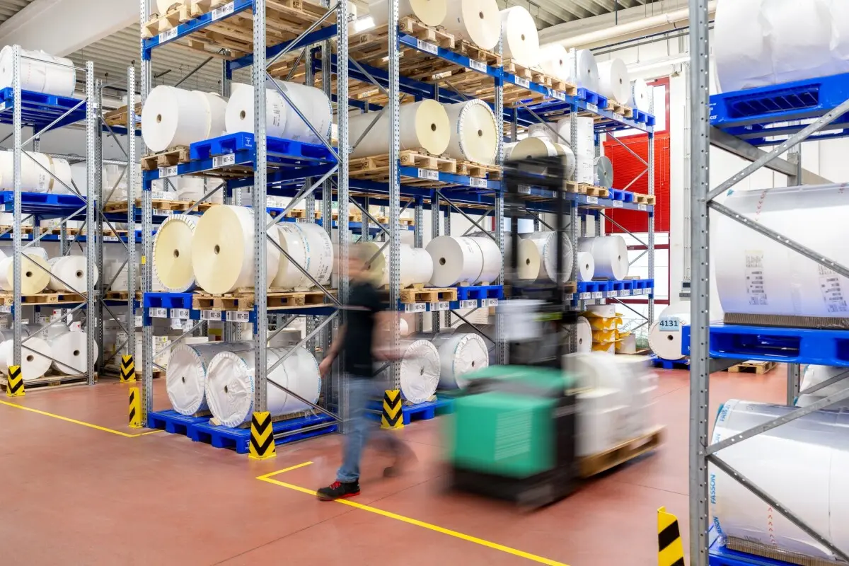 Multiple label rolls