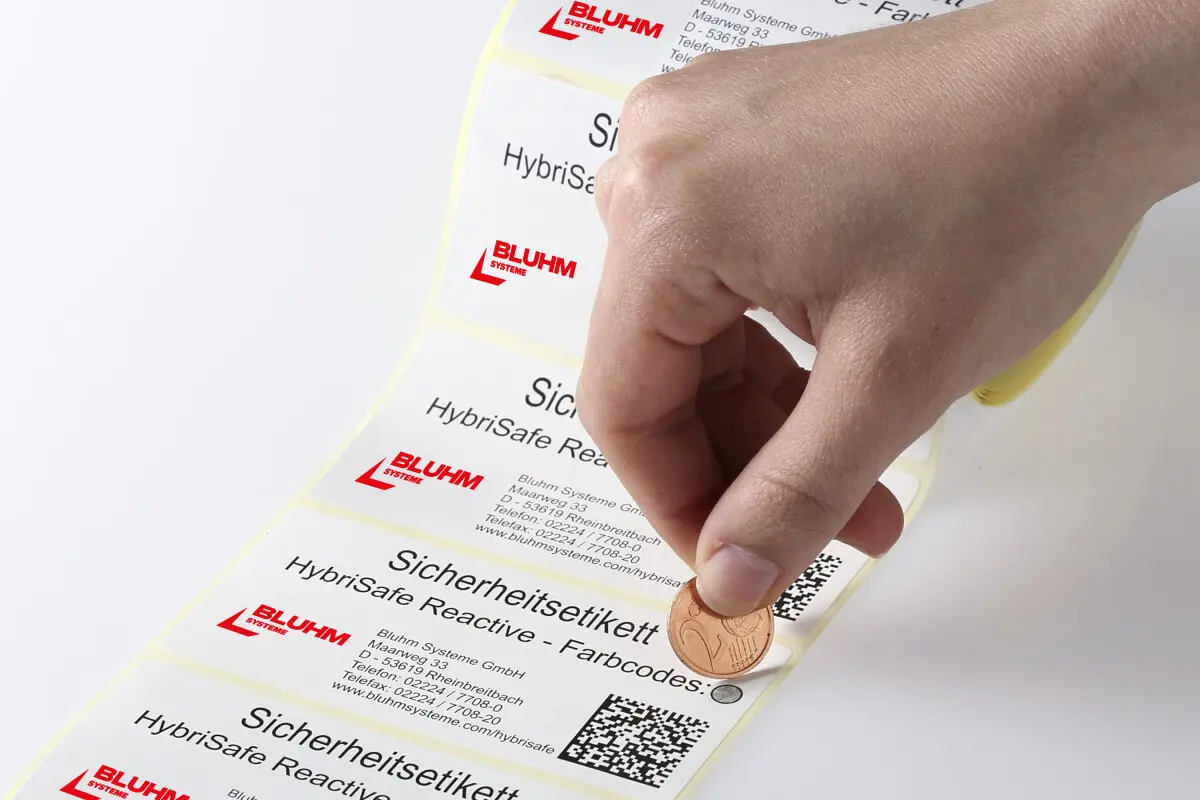 Sicherheitsetiketten